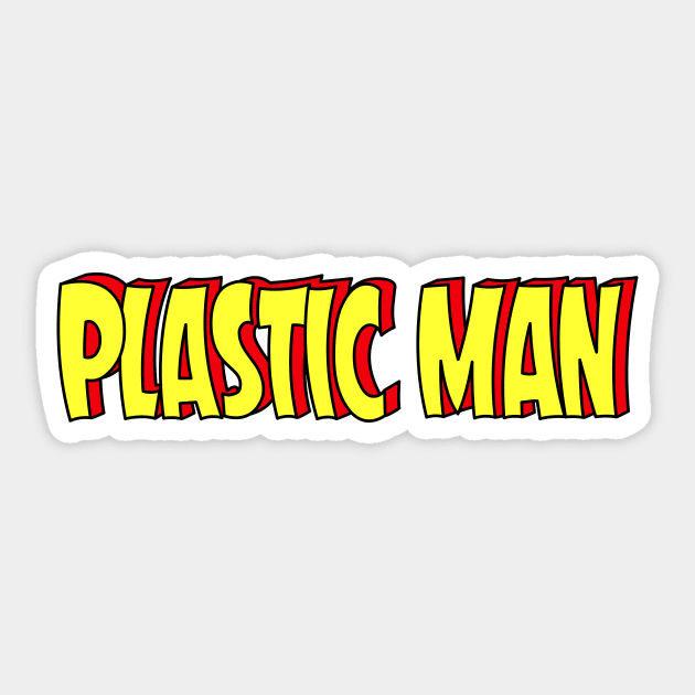 Plastic Man Sticker by CoverTales